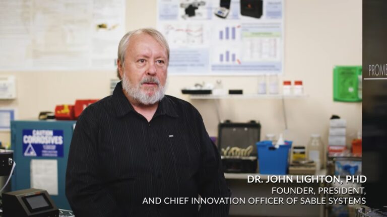 John Lighton, PhD – How he founded Sable Systems and revolutionized the measurement of metabolism