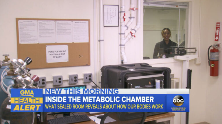 Our Room Calorimetry System featured on Good Morning America